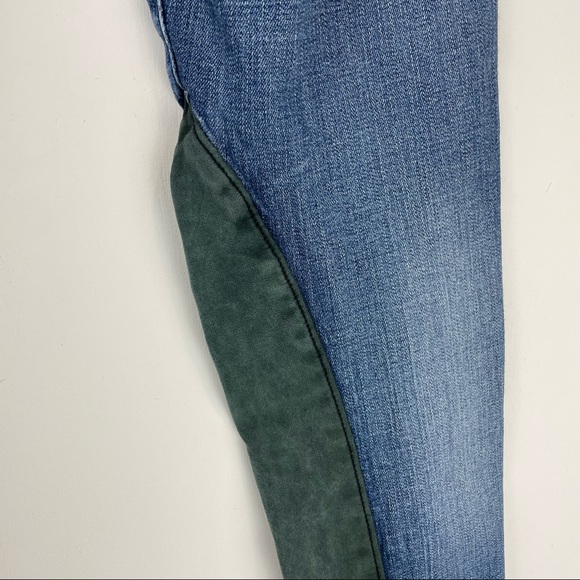Rag & bone Jodhpur Skinny Jeans Sz 28 Lamb Leather Insert - Picture 9 of 11